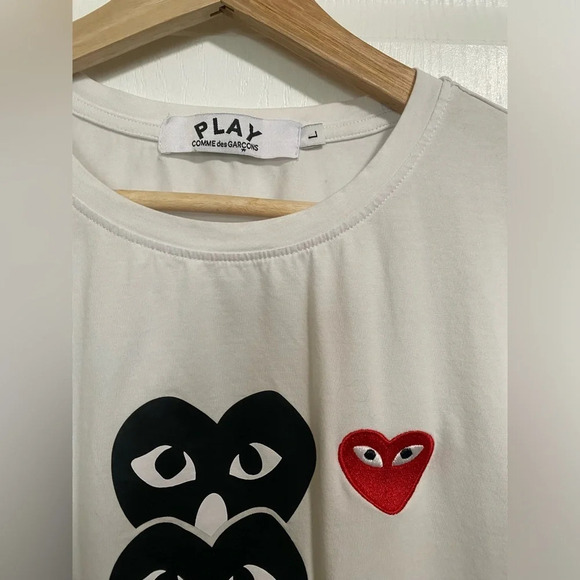 Comme  Des Garcons PLAY Shirt - Picture 4 of 5